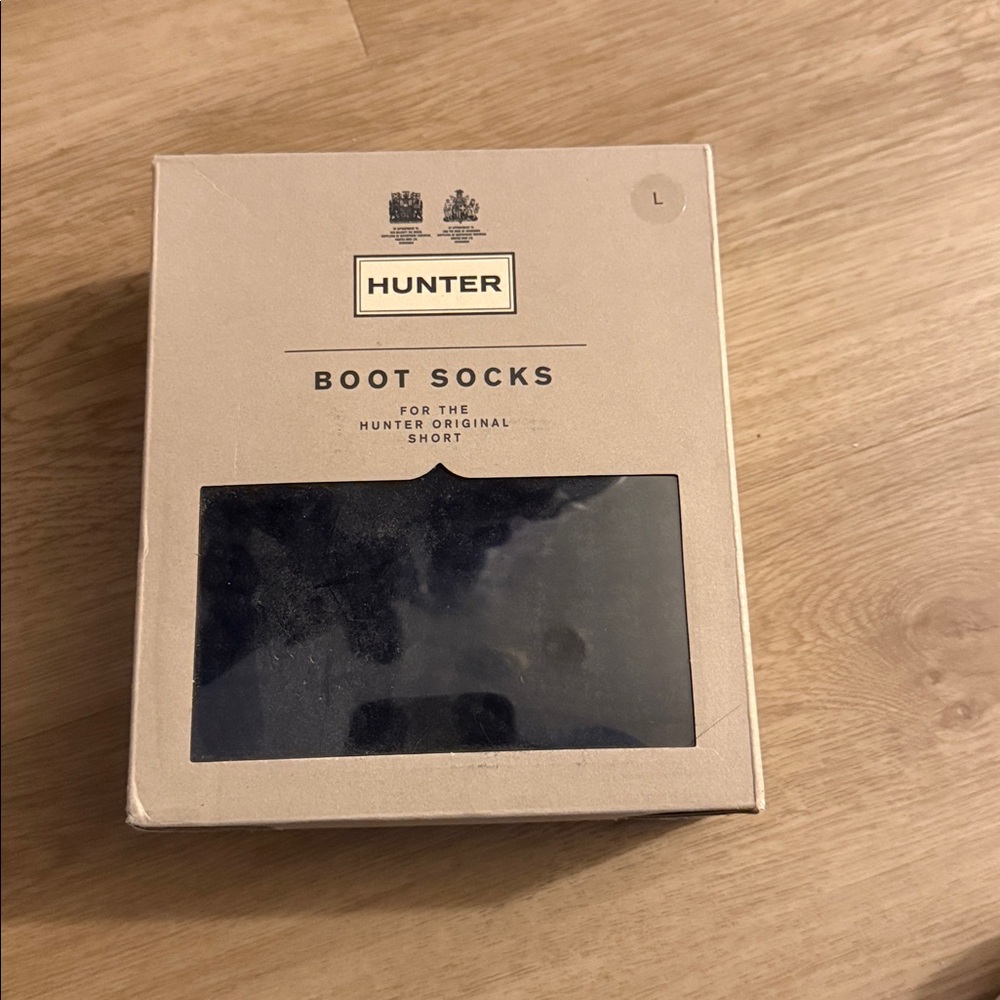 Hunter Black Boot Socks for Original Short